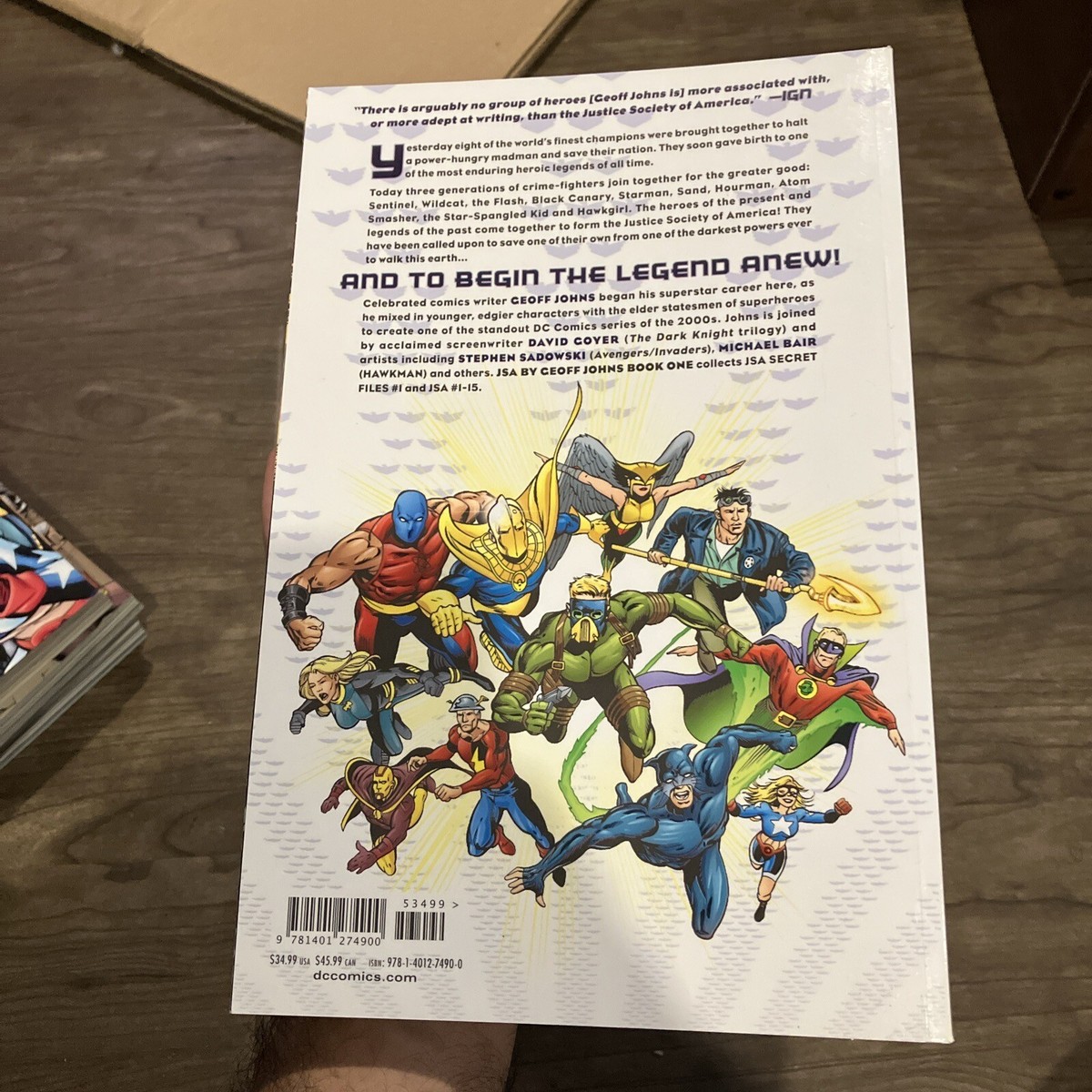 JSA by Geoff Johns Book Volume #1 TPB (DC Comics 2017 February