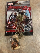 Marvel Avengers Age of Ultron Captain America Dog Tags Brand New