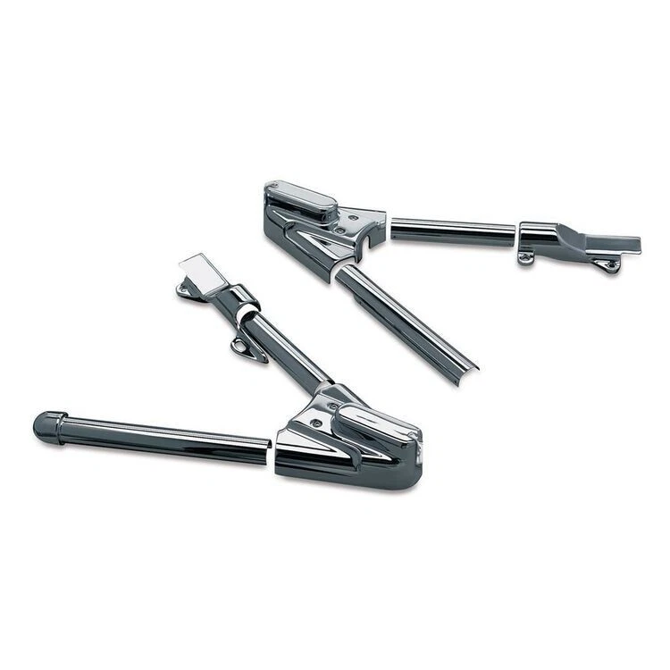 Cubiertas de basculante cromadas Kuryakyn 7815 Harley Softail Fat Boy, FatBoy Lo Foto 4 de 4