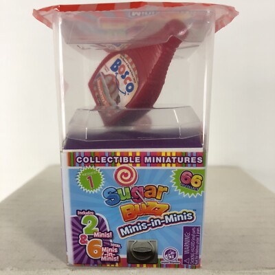 Sugar Buzz Minis in Minis Collectible Miniatures Series 1 Bosco Strawberry Syrup