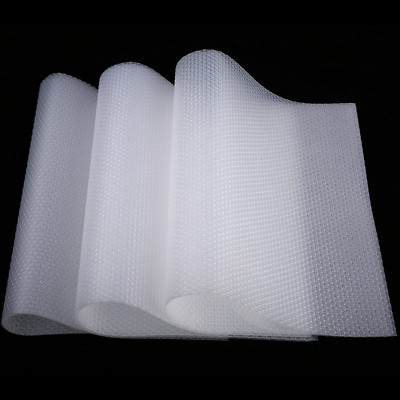 PSISO 8 PCS Refrigerator Mats EVA Refrigerator Liners for Shelves Washable Ca...