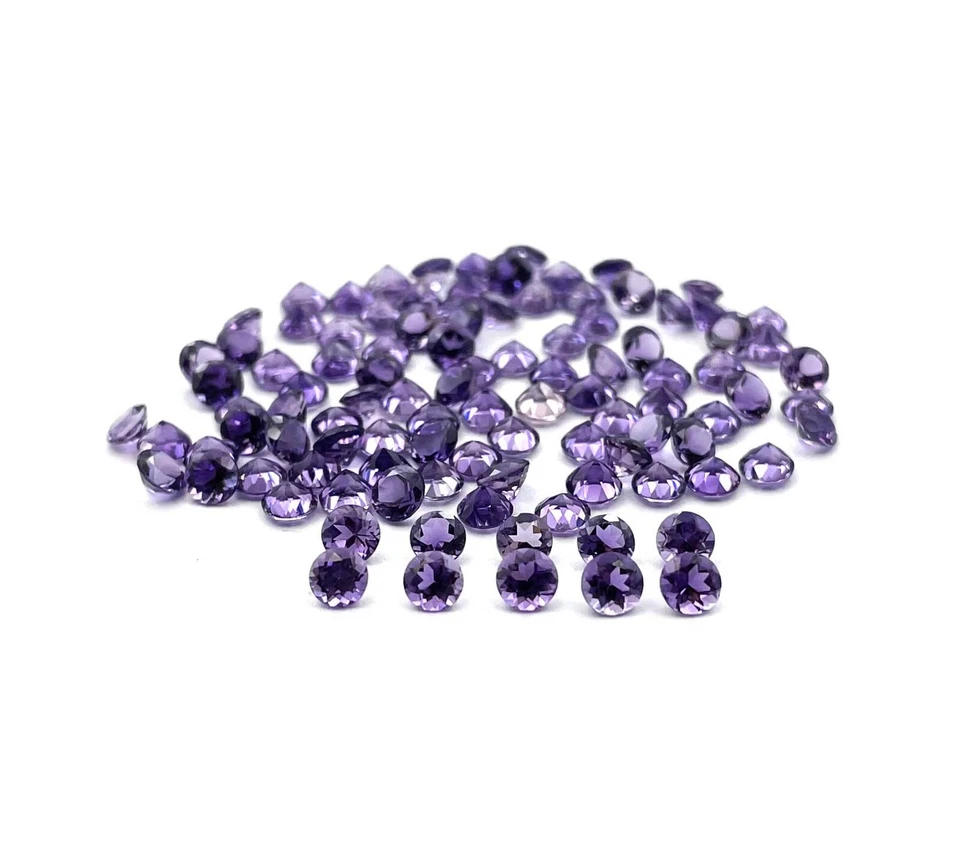 Natural Scapolite Round Cut Loose Gemstone Lot 51 Pcs 3.50 MM 8 CT - Image 2 of 4