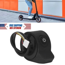 Electric Scooter Thumb Throttle ABS Single Button Electric Scooter Throttle US