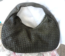 Sundance Catalog  Lanna Olive Woven Leather Bag Gorgeous Supple Nip Unused
