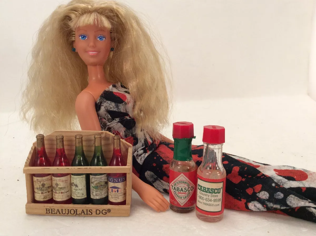 Barbie Wine Bottle Collection magnet item eBay