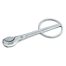 Davidoff Large Stainless Steel Cigar Scissors Cutter, 22303,  New In Box