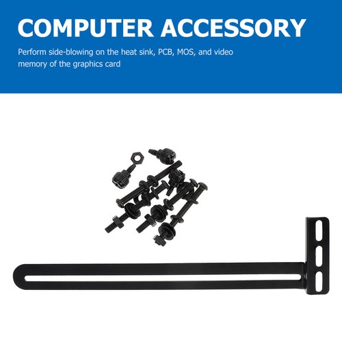 Fan Holder Computer Cooling Rack Vertical Cooling Bracket DIY - Photo 12/12