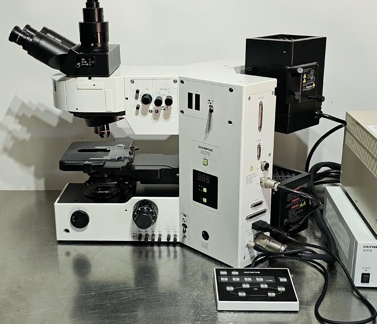 Olympus Provis AX70 Fluorescence Research Microscope AX70TRF Olympus Provis AX70 Fluorescence Research Microscope AX70TRF