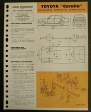 Revue technique Toyota COROLLA