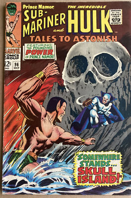 Tales To Astonish #96 October 1967 High Evolutionary App Dan Adkins Skull Cover
