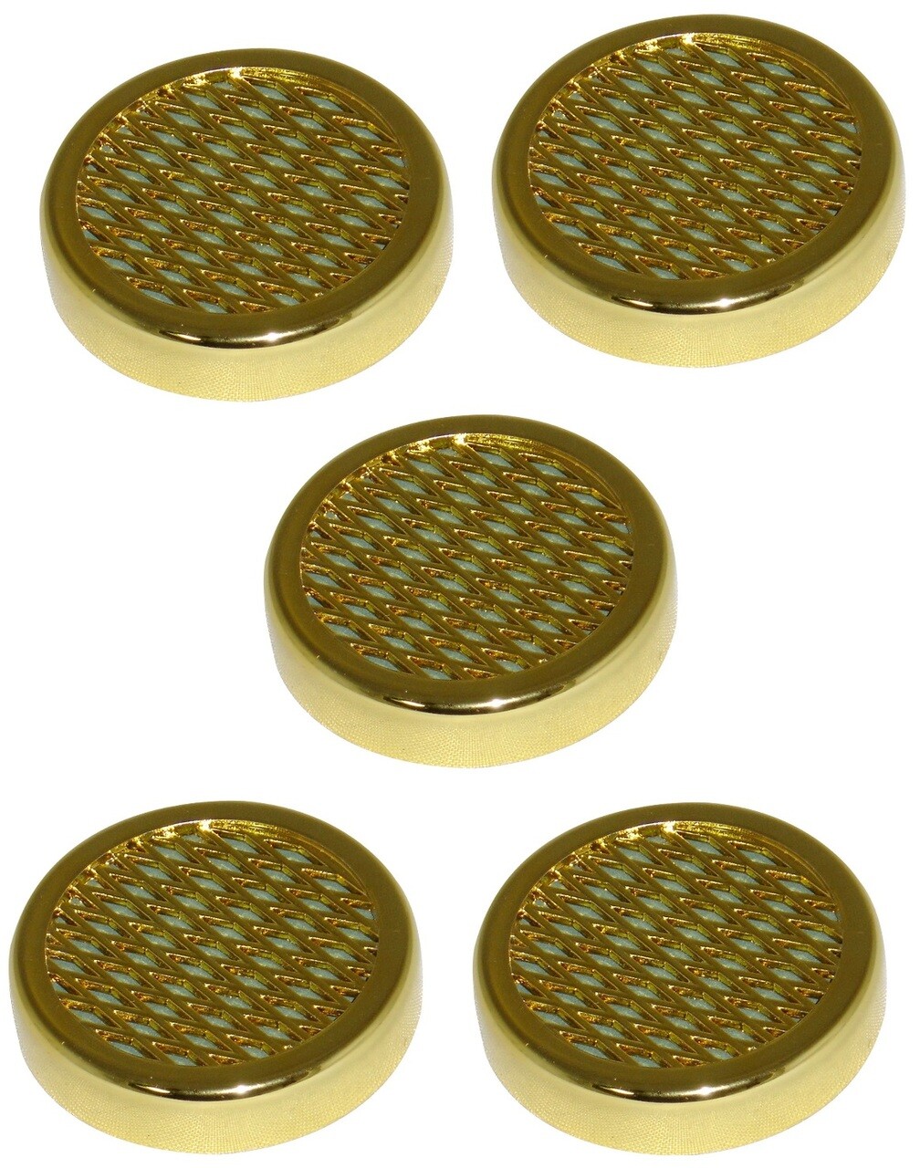 For Humidors Small Round Gold. Pack Of 5