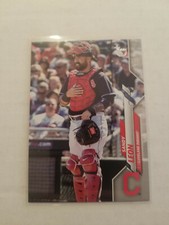 2020 Topps Update Sandy Leon #U-48 Vintage Stock Parallel 47/99 Indians