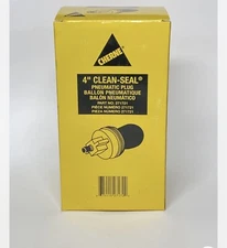 Cherne 4" Inch Clean-Seal Pneumatic Rubber Plug 271721 NEW (ALL 4)