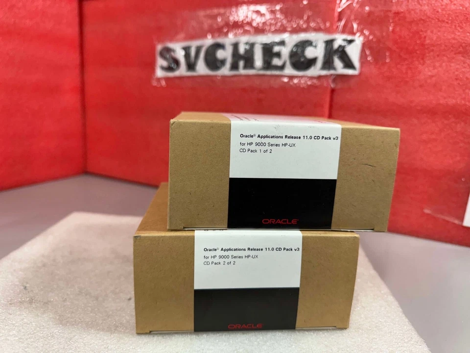 LOT OF 2 ORACLE APPLICATIONS RELEASE 11.0 CD PACK V.3 for HP 9000Series HP-UX - Image 4 of 4