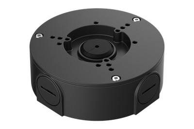 Lorex ACCJ7R3B Outdoor Round Junction Box for 3 Screw Base Cameras (Black)