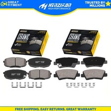 For 2014 2015 2016 Kia Soul All Models Front and Rear Brake Pad  S-1445,S-1397