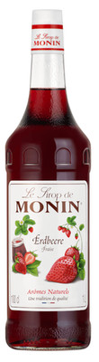 (8,88 /l) Le Sirop de Monin Erdbeer Sirup 1 Flasche