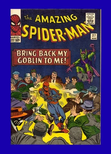 Amazing Spider-Man #27 Green Goblin App - Death of the Crime-Master 1965 9.6 NM+