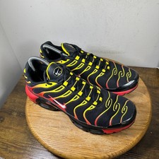 Nike Air Max Plus TN Sunset Black Red Yellow Orange CZ9270-001 Mens 11.5