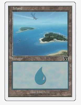 Island 337 (John Avon) | MTG 6ED | Sixth Edition Basic Land | LP | eBay