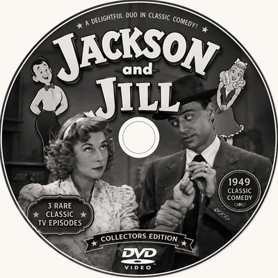 Jackson and Jill 1949 3 Rare Classic TV Episodes On DVD Collector Edition