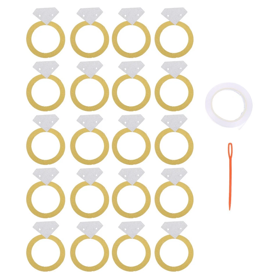 Banner Wedding Bridal Shower Party Supplies Bachelorette Backdrop - Image 4 of 4