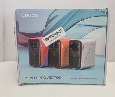 Caydo 720p Resolution Art Projector P1 ORANGE SEALED DENTED BOX