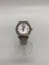 Orient Star Quartz Analog Watch Stainless Steel Silver Mens Wristwatch