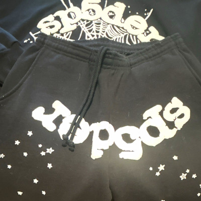 Sp5der OG Web sweatpants Black/White Size XS 100% Authentic