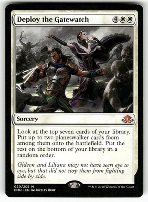 Deploy the Gatewatch 20 Mythic Eldritch Moon Magic: The Gathering Near Mint