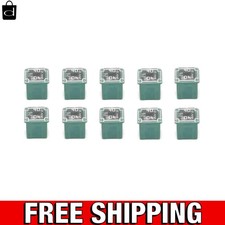 10 Pc Automotive Low Profile JCASE Fuse 40 Amp Fuse Kit for Ford Chevy/GM Nis...