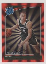 2018-19 Donruss Rated Rookies Press Proof Red Laser 55/99 Donte DiVincenzo 0ql2