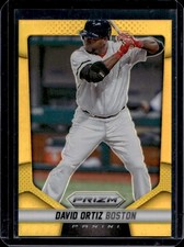 2014 Panini Prizm David Ortiz Prizm Gold #/10 Red Sox