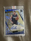 2021-22 Panini Revolution Luka Doncic Fractal /100 Auto Mavericks *printing line