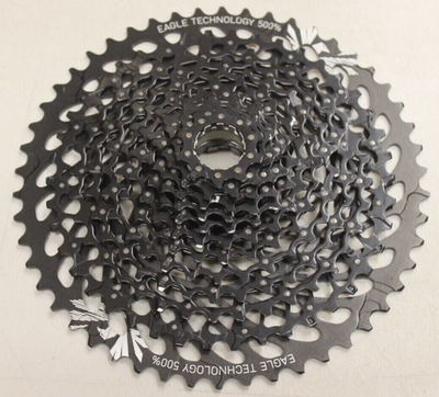 SRAM GX Eagle XG-1275 Cassette - 12 Speed, 10-50t, Black, For XD
