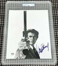 Clint Eastwood Signed Autograph 8x10 Dirty Harry Photo PSA/DNA Encapsulated