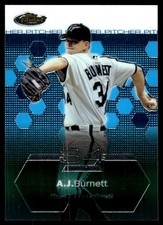 A.J. Burnett 2003 Finest #66 Florida Marlins MLB READ FREE SHIPPING AutographDen