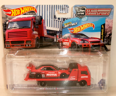2022 HOT WHEELS PREMIUM TEAM TRANSPORT LB-ER34 SUPER SILHOUETTE