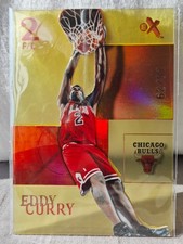 2003-04 Fleer E-X Essential Eddy Curry Credentials Now Future Clear /12/91 lotx2