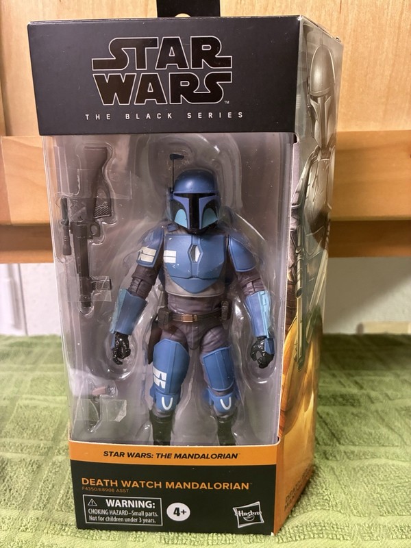 Hasbro Star Wars Black Series Death Watch Mandalorian Figure - The Mandalorian