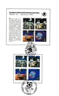 USSR WSE FDC Ceremony Program #C126 C2 Futuristic Transport Blk/4 Expo & SS 1989