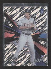 2015 Topps High Tek Steven Moya #HT-SMA Zebra RC /75