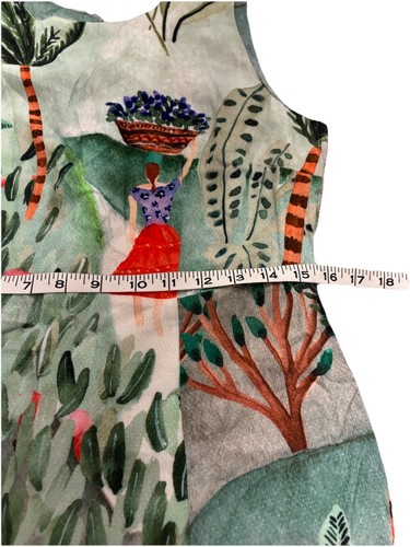 Desigual Dress, Tropical Pattern, Size Large, Perfect Condition - Photo 8 sur 8