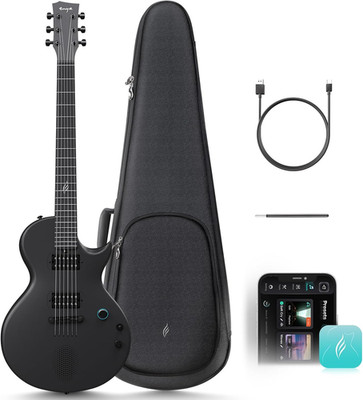 Electric Guitar Nova Go Sonic Smart Electric Carbon Fiber Guitarra with 10W Wire