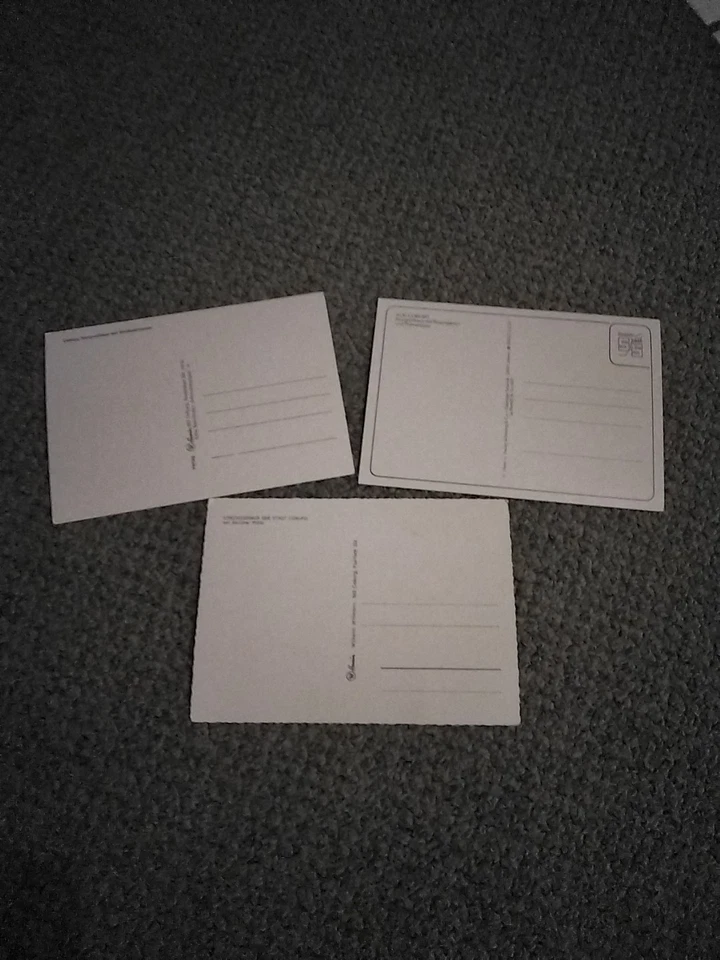 Konvolut 3 Ältere Ansichtskarten Postkarten Coburg Rosengarten Kongreßhaus - Bild 2 von 2