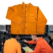 Welding Apron Welding Jacket Welding Equipment Anti Splashing Multipurpose Wear