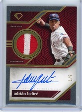 Adrián Beltré - 2024 Topps Diamond Icons Baseball Patch Auto 1/5