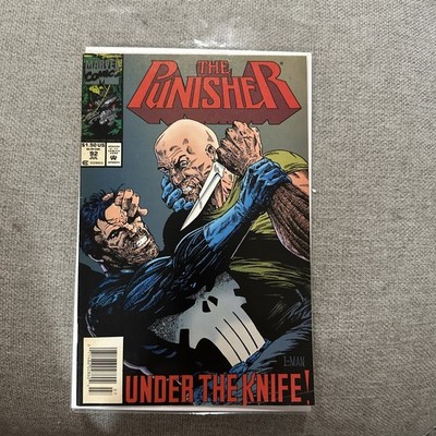 THE PUNISHER 92 DIRECT EDITION ELMAN BROWN COVER MARVEL COMICS 1994