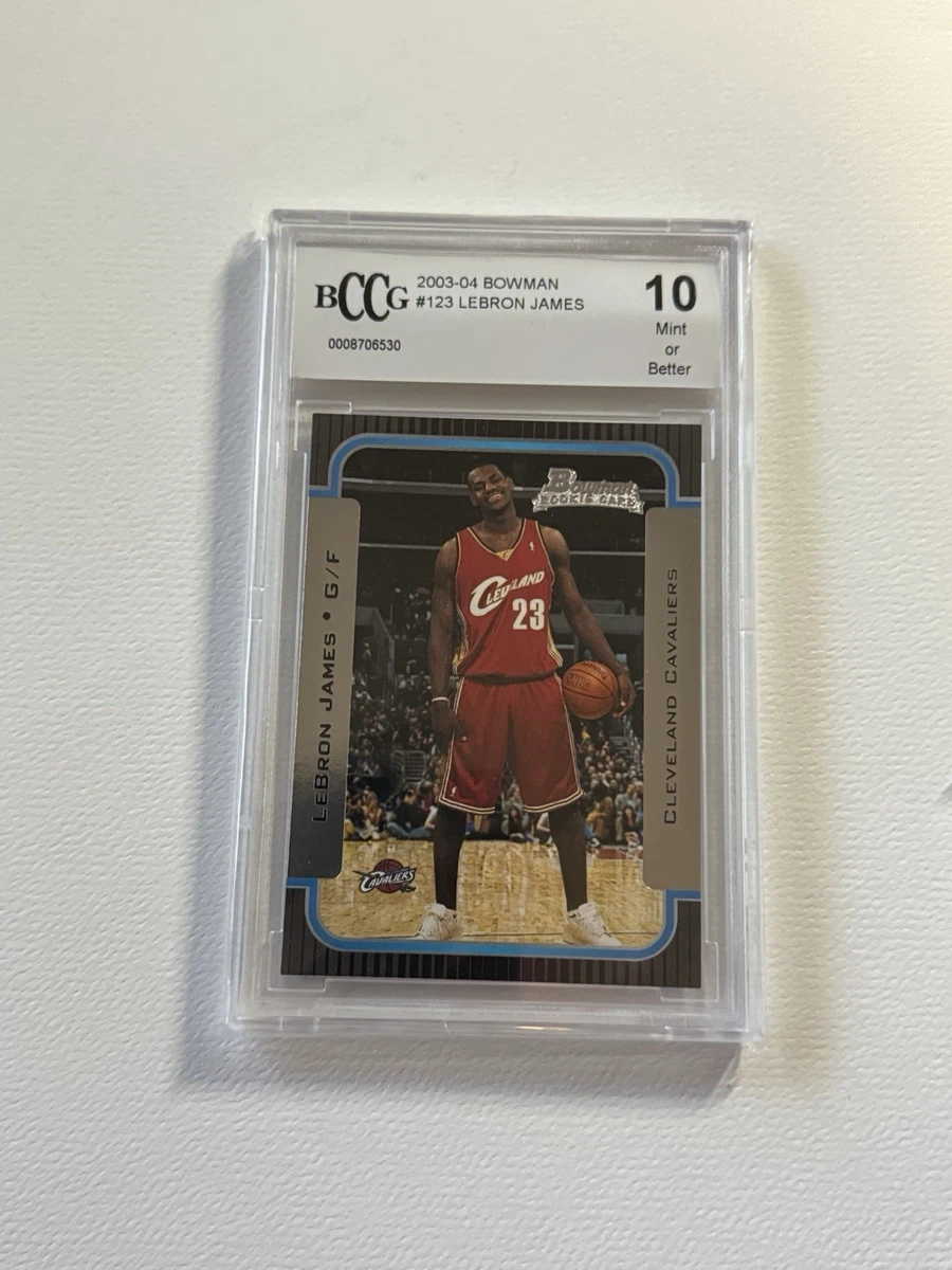 Bowman LeBron James Basketball 2003-04 Season Sports Trading Cards