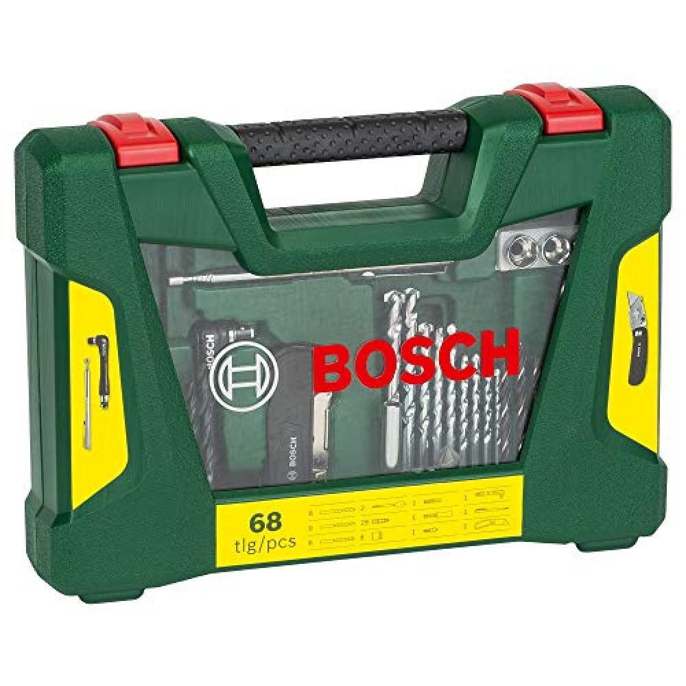 Set Bosch V-Line 68 Pezzi 2607017191 | Valigetta Punte Trapano Professionale